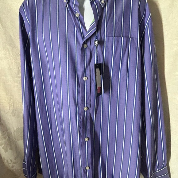 NWT LINCS Men’s size XL Dress/Casual
Button down  shirt MSRP $79
100% cotton - Picture 9 of 9
